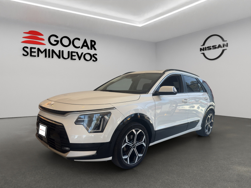 KIA Niro  5 pts. EX, HEV, TA, a/ac. Aut., piel, QC, f. led, RA-18 (línea nueva) 2023